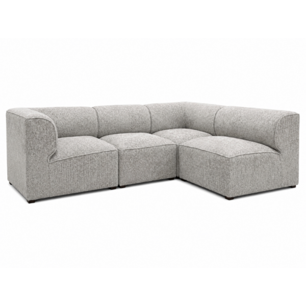 Sala modular PRESTO de TÉMPORA Muebles configuración en esquina vista frontal