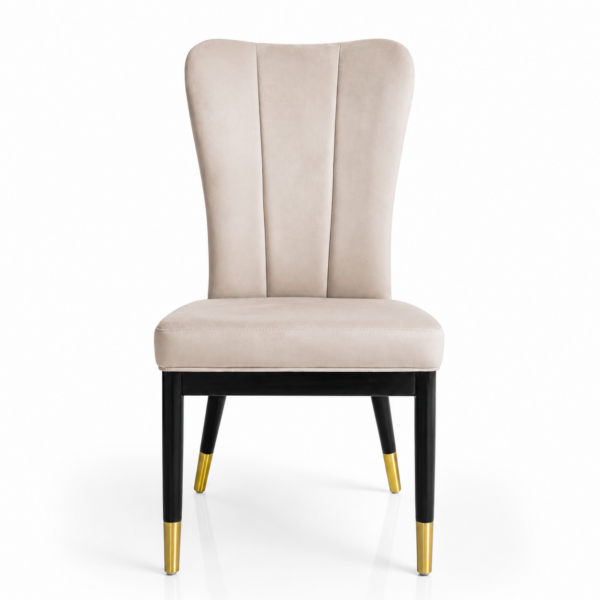 SILLA DE COMEDOR BEIGE ZIPPER