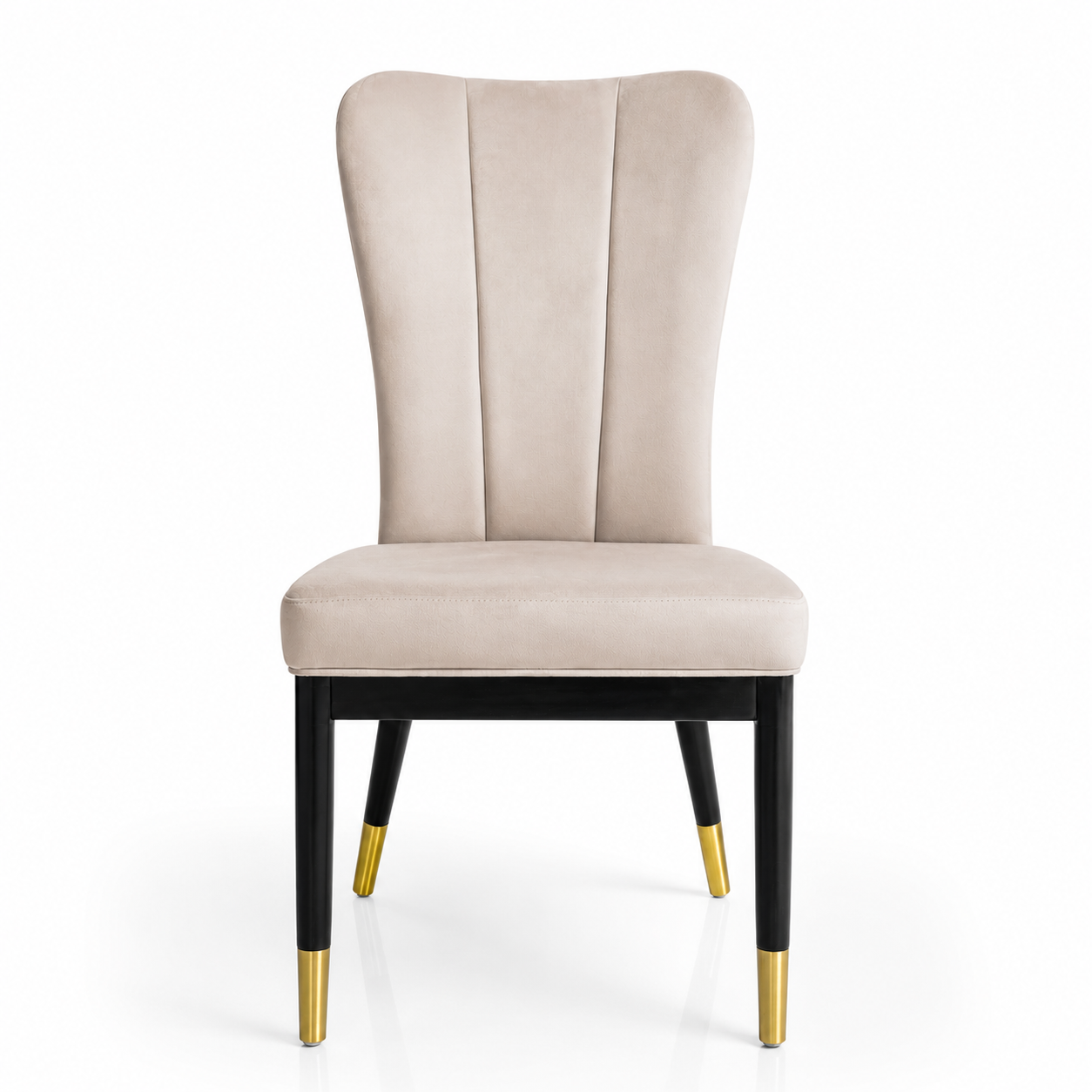 SILLA DE COMEDOR BEIGE ZIPPER